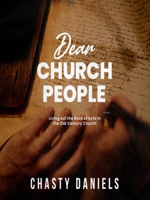 cover image of Dear Church People
